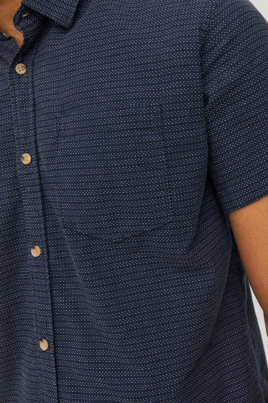 Chemise &agrave; manches courtes - bleu