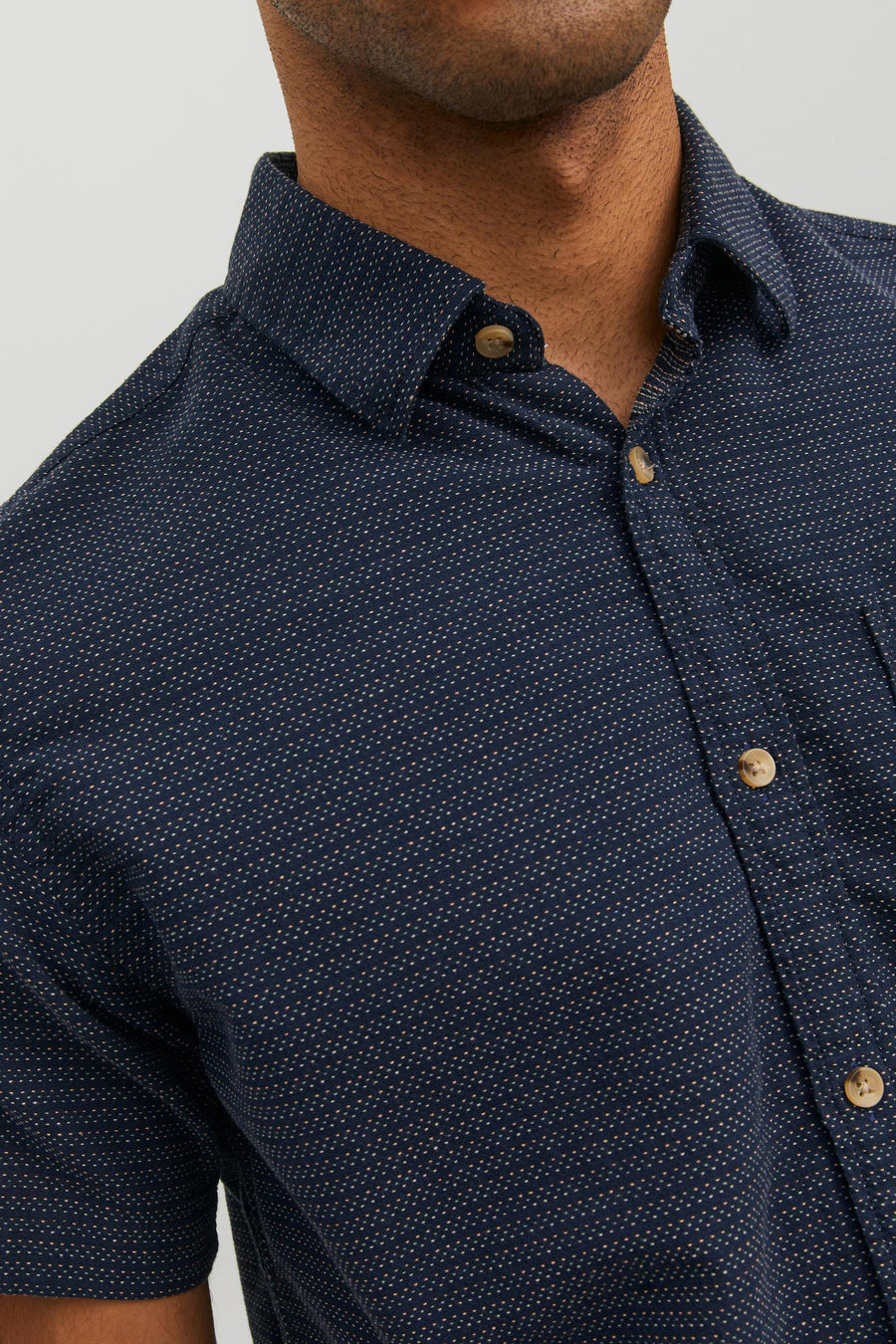 Chemise &agrave; manches courtes - bleu