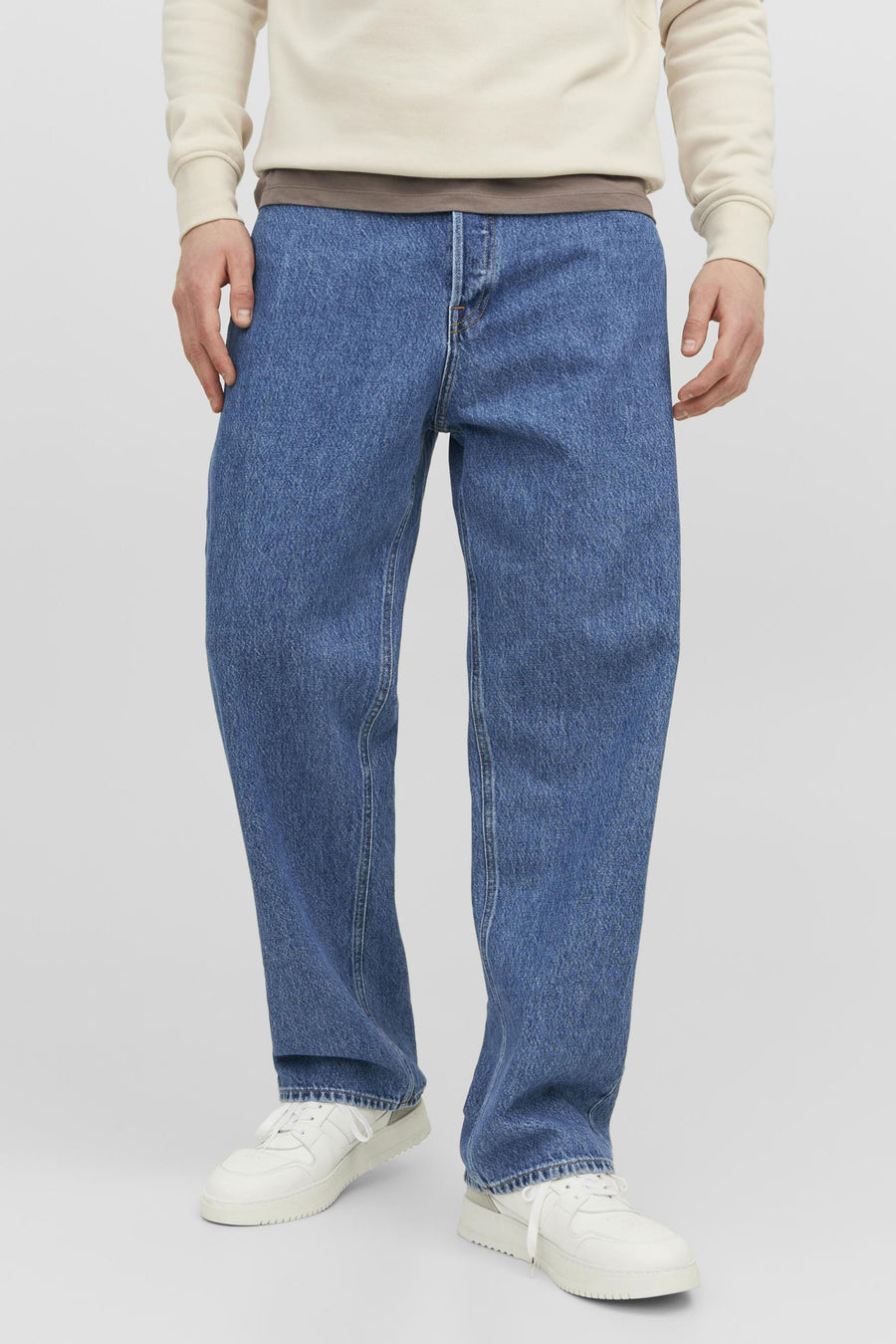 ALEX - mid blue denim