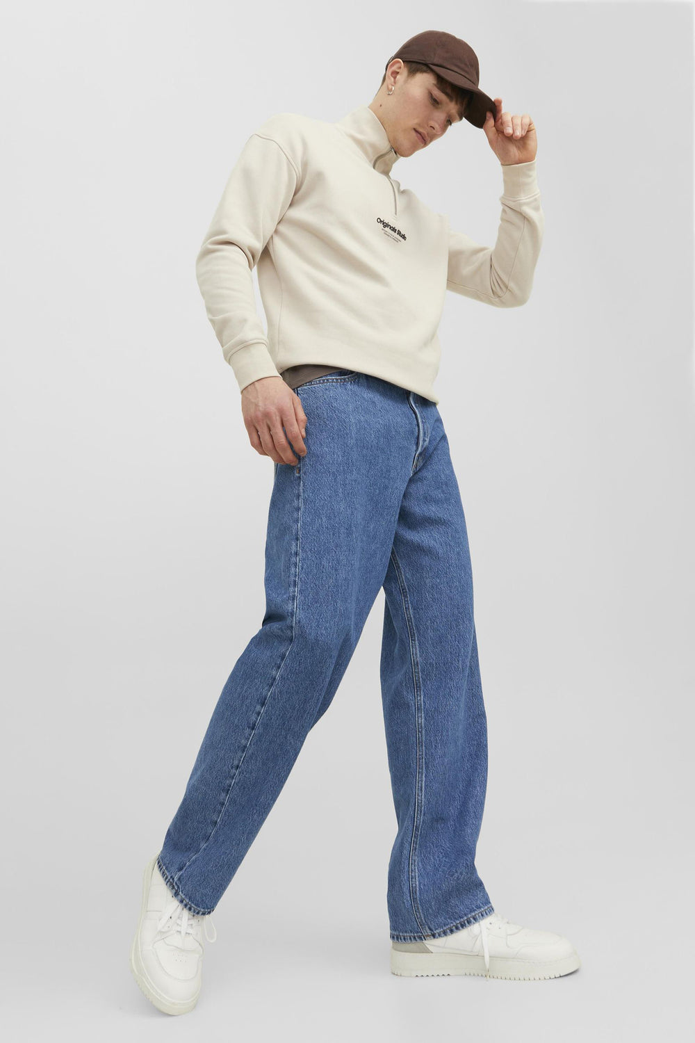 Jeans wide Mid blue denim - JACK & JONES JEANS INTELLIGENCE