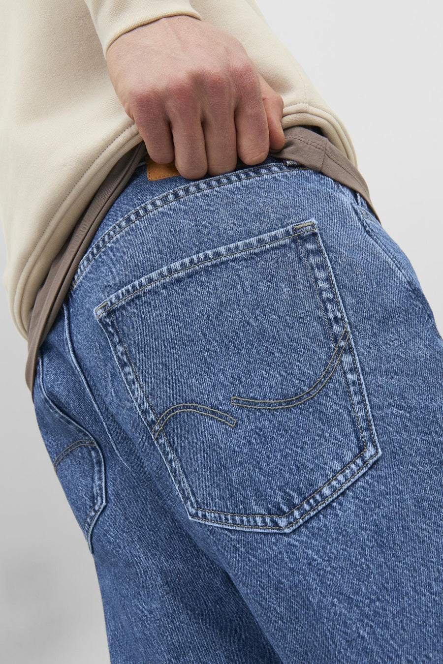 ALEX - mid blue denim