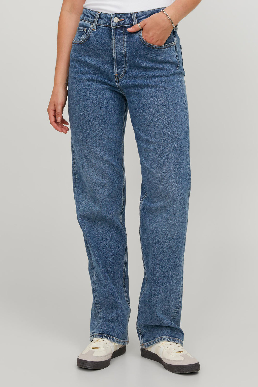 Jeans straight Mid blue denim - JJXX