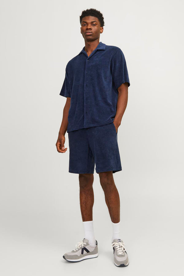 Chemise (manches courtes) Bleu - PREMIUM by JACK & JONES