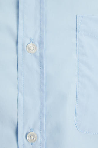 Chemise &agrave; manches longues - bleu