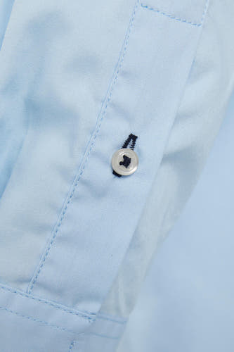 Chemise &agrave; manches longues - bleu
