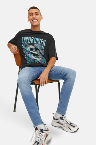 Jeans skinny light blue denim - JACK & JONES JEANS INTELLIGENCE - JACK & JONES JEANS INTELLIGENCE