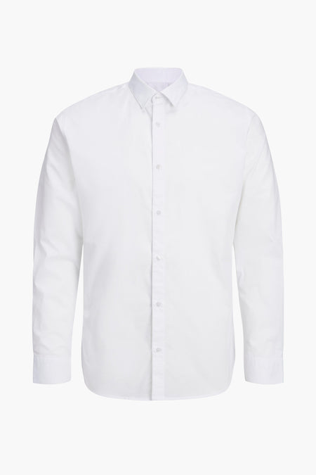 Chemise &agrave; manches longues - blanc