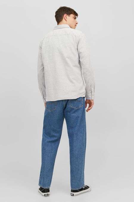 Chemise &agrave; manches longues - blanc