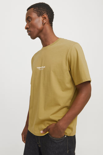 T-shirt à manches courtes - Vert - ORIGINALS BY JACK & JONES