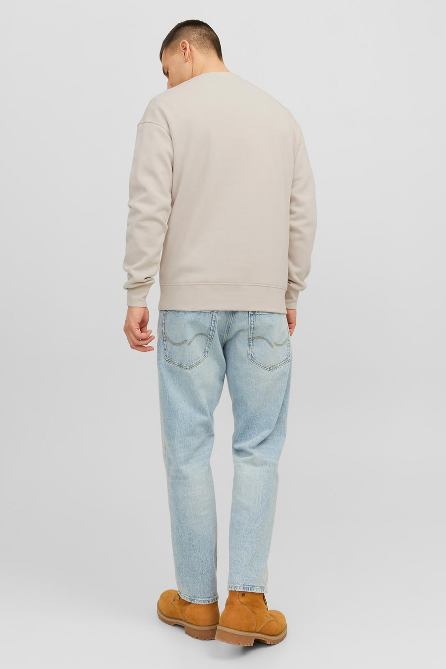 Sweat - ecru - ORIGINALS BY JACK & JONES