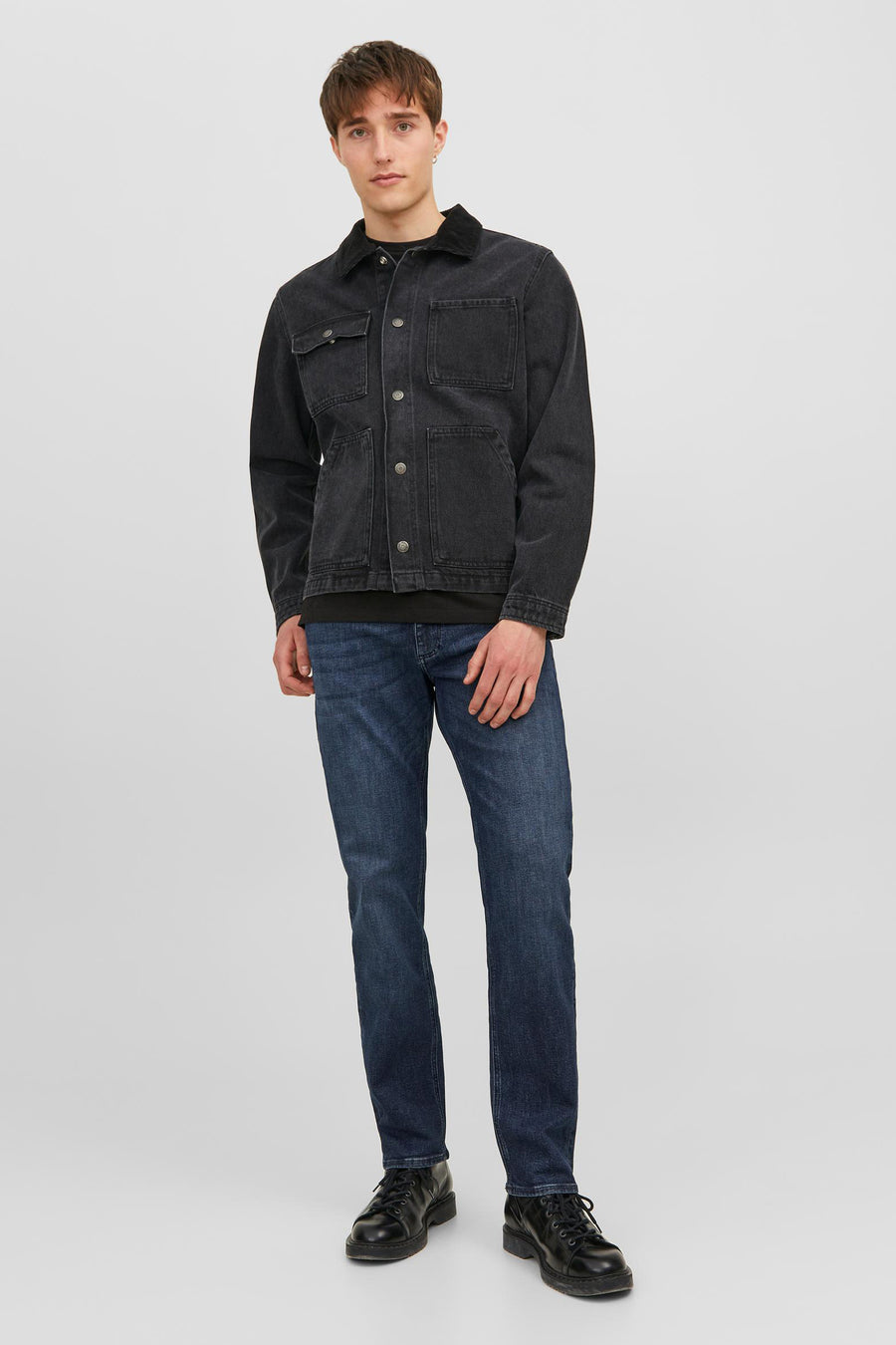 CLARK - mid blue denim