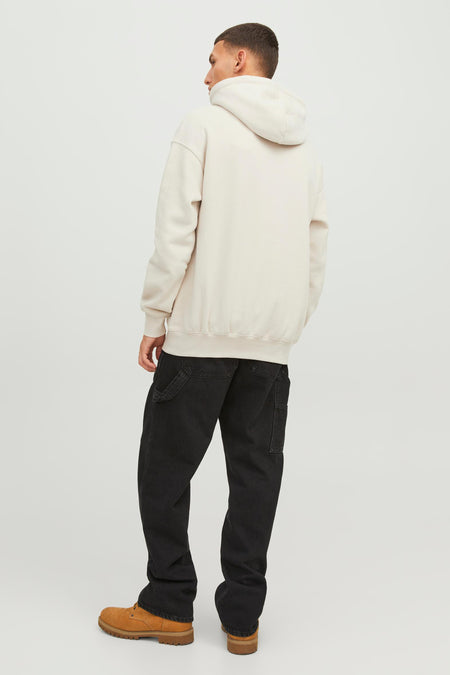Sweat à capuche Écru - ORIGINALS BY JACK & JONES