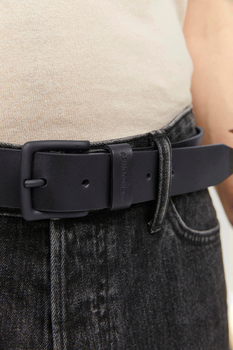 Ceinture - noir - ACCESSORIES BY JACK & JONES
