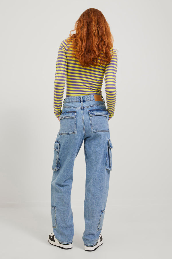 Jeans straight Mid blue denim - JJXX