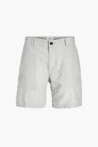Short beige de JACK & JONES JEANS INTELLIGENCE, flat and with a classic fit.