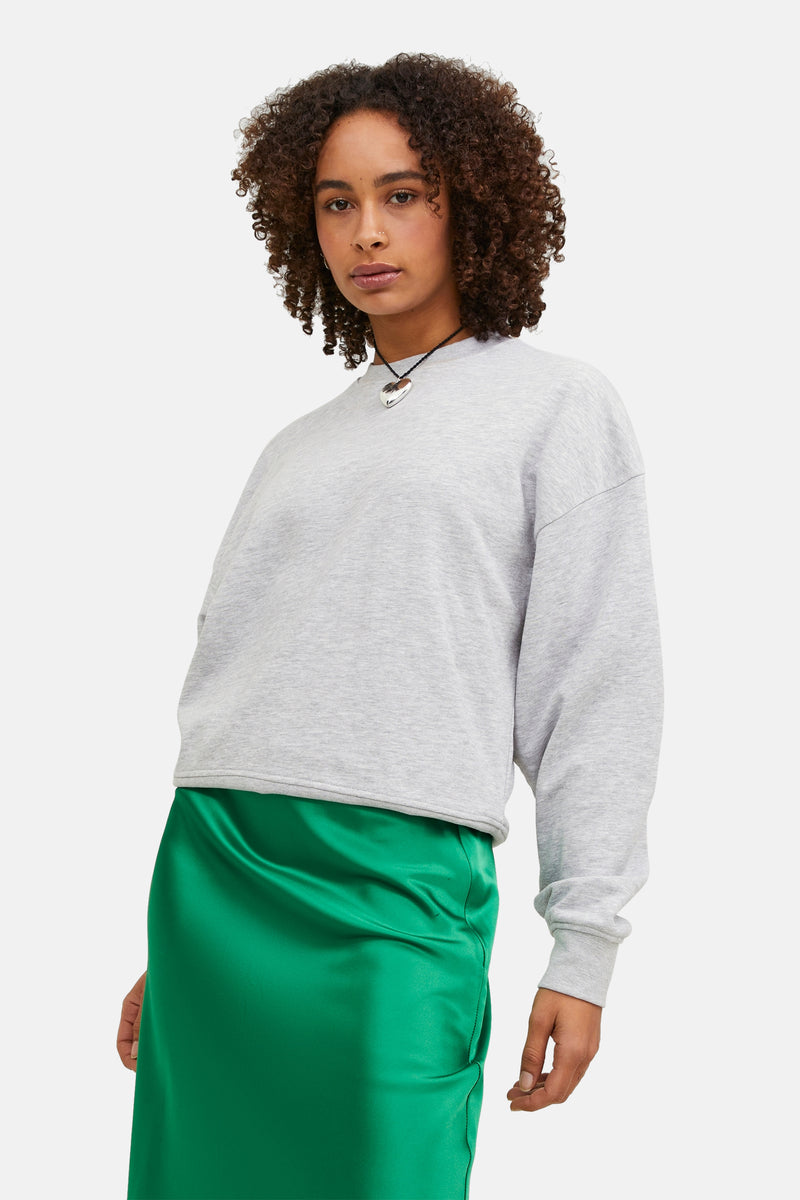 Sweat col O Gris - JJXX