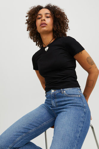 T-shirt à manches courtes - noir - JJXX