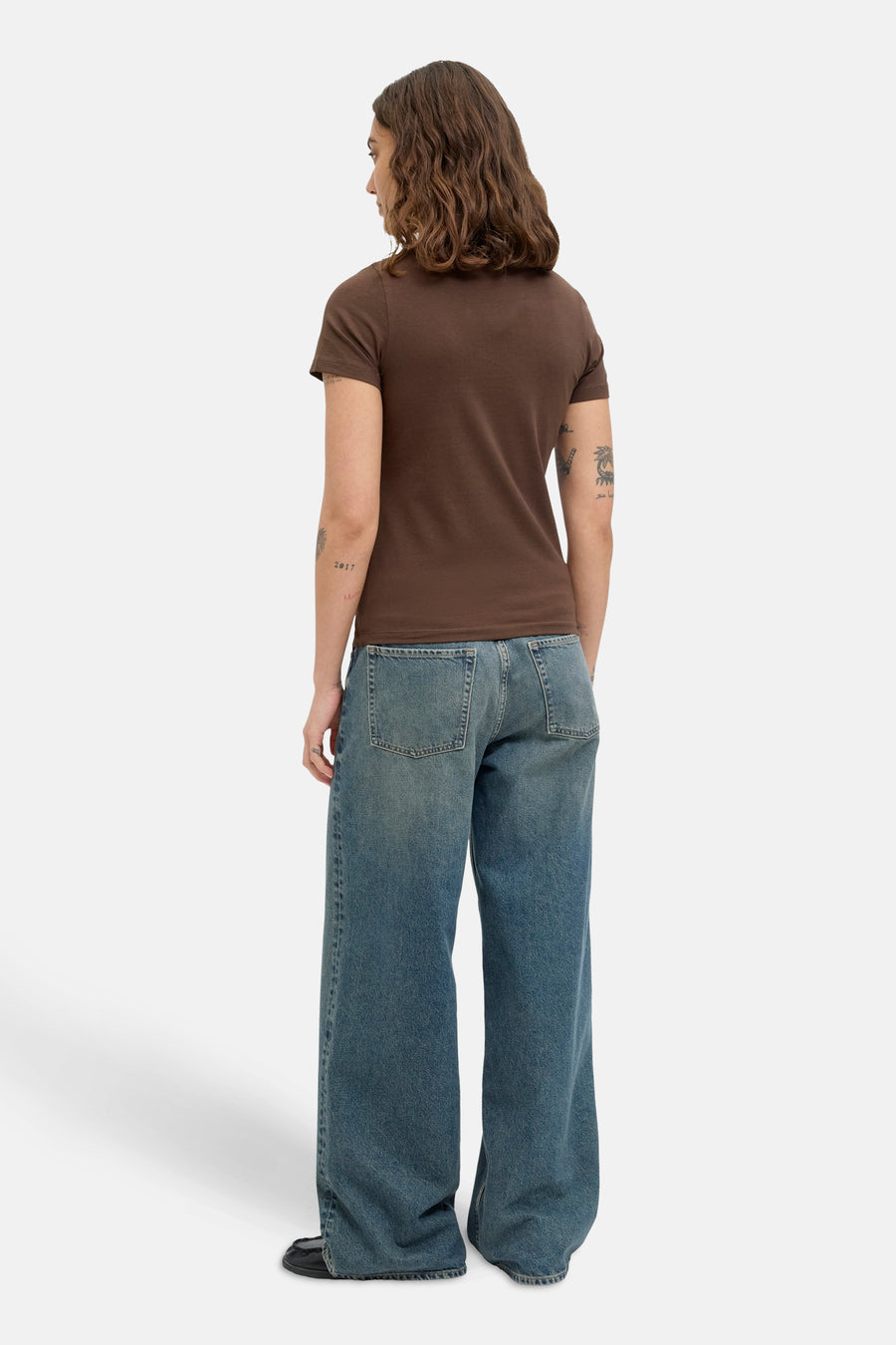 T-shirt à manches courtes - brun - JJXX