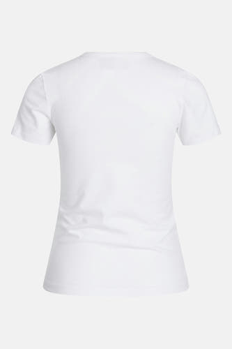 T-shirt blanc à manches courtes de JJXX, vu de dos sur un fond uni.
