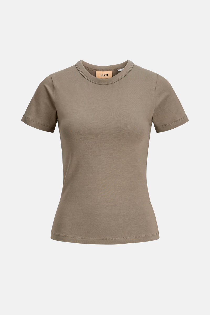 Top uni manche courte brun - JJXX