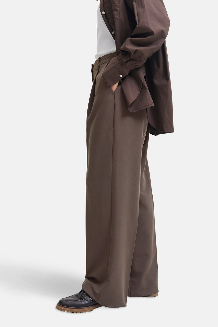 Pantalon de costume - brun - JJXX - 4