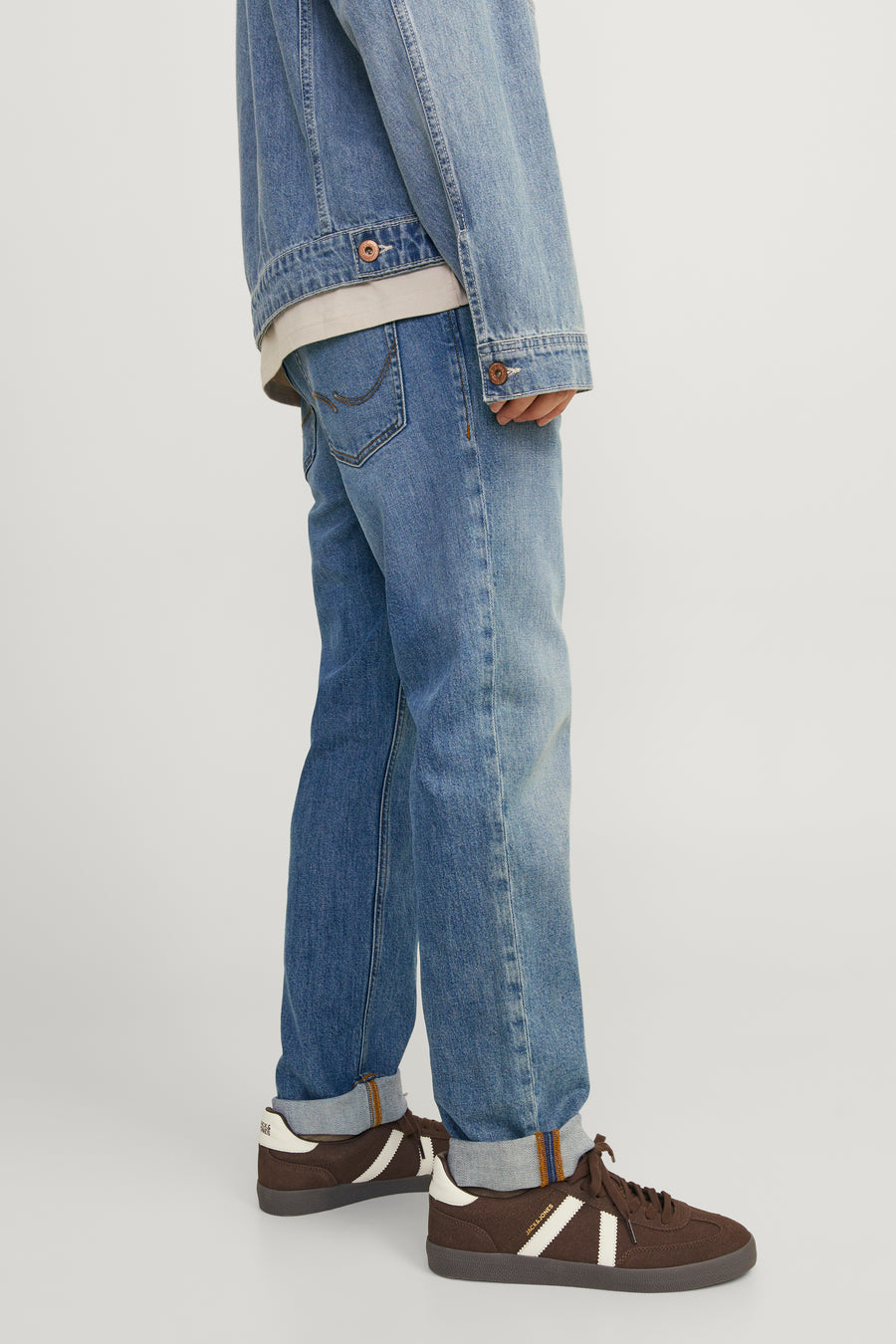 CLARK - mid blue denim - JACK & JONES JEANS INTELLIGENCE