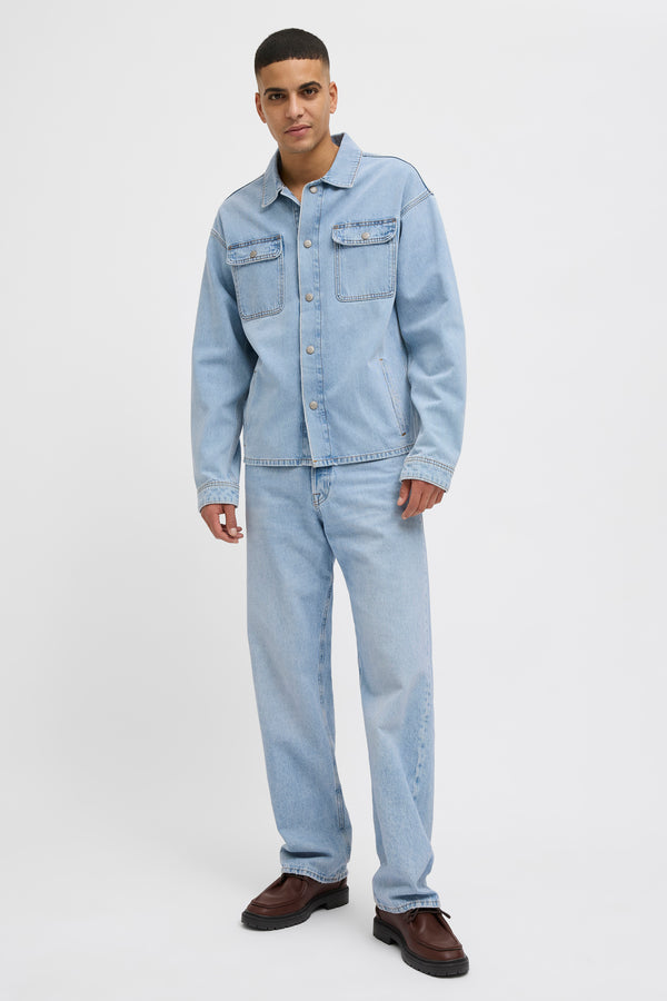 Chemise en jean Light blue denim - JACK & JONES JEANS INTELLIGENCE