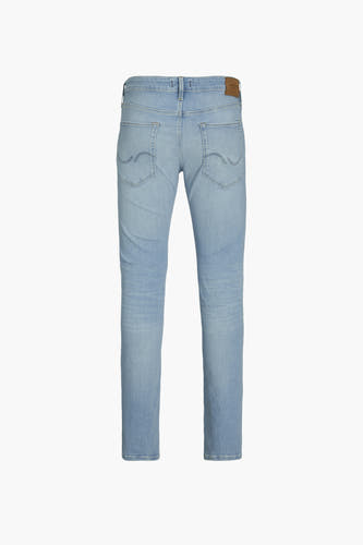 Lichtblauwe slim fit jeans van JACK & JONES JEANS INTELLIGENCE, achterzijde zichtbaar.