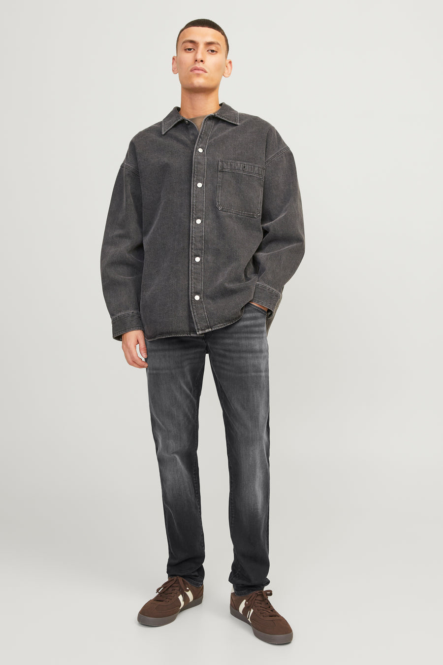 GLENN - black denim - JACK & JONES JEANS INTELLIGENCE - 2