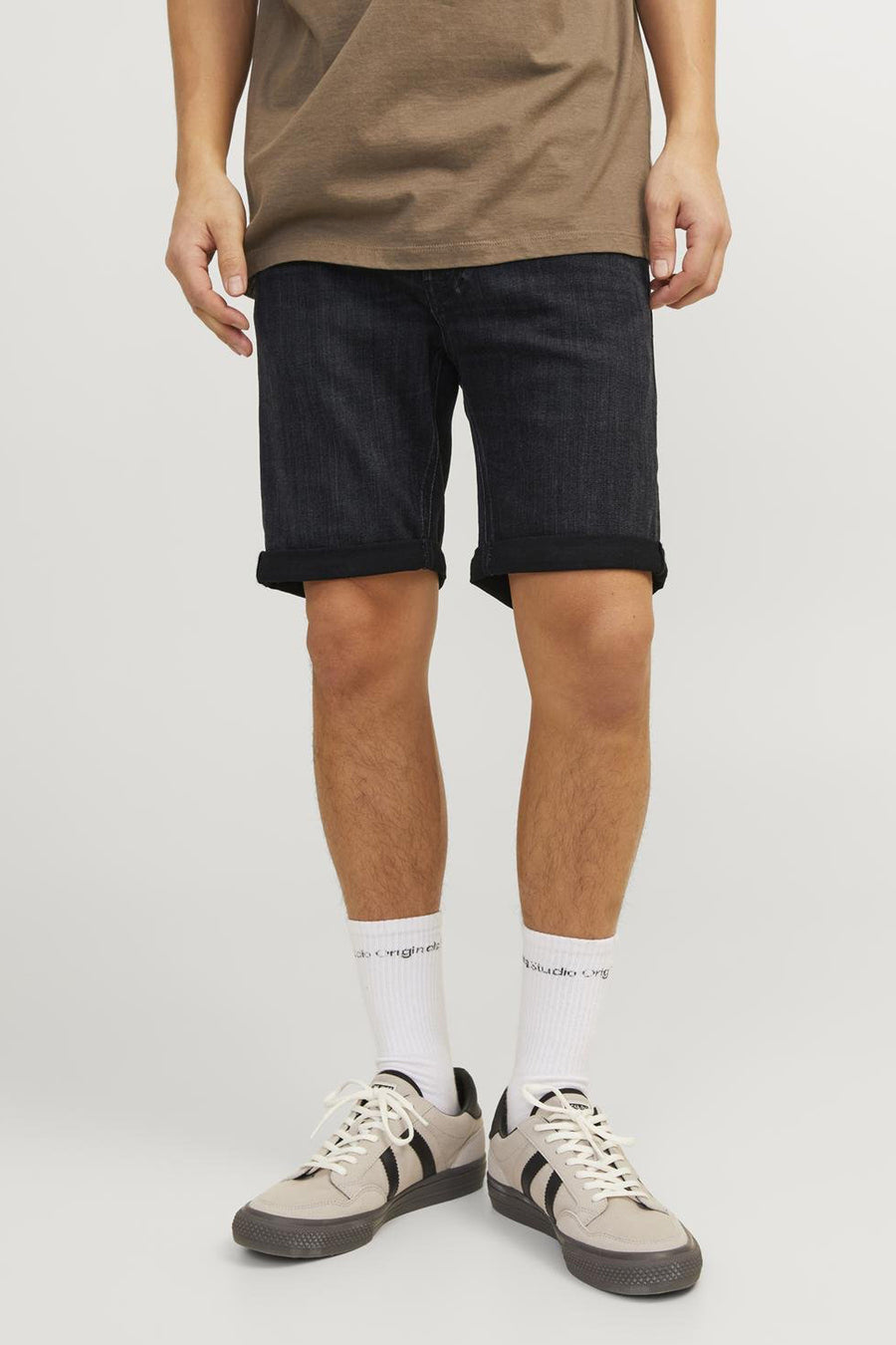 Short - black denim - JACK & JONES JEANS INTELLIGENCE - 1