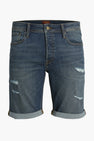 Short - dark blue denim
