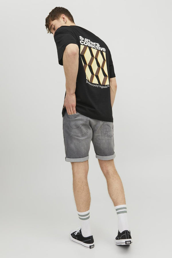 short en jean Light grey denim - JACK & JONES JEANS INTELLIGENCE