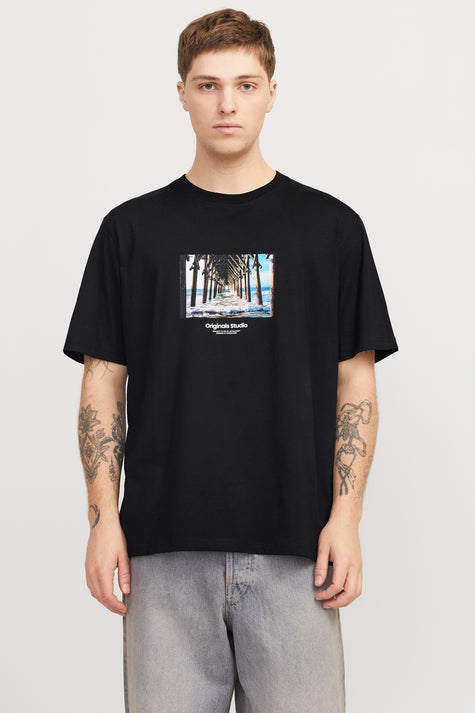T-shirt à manches courtes - noir