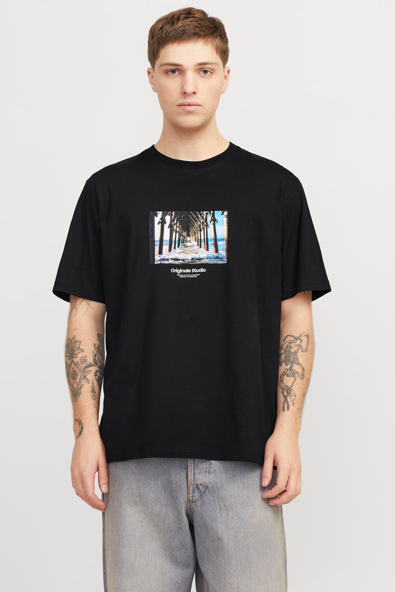 T-shirt à manches courtes - noir