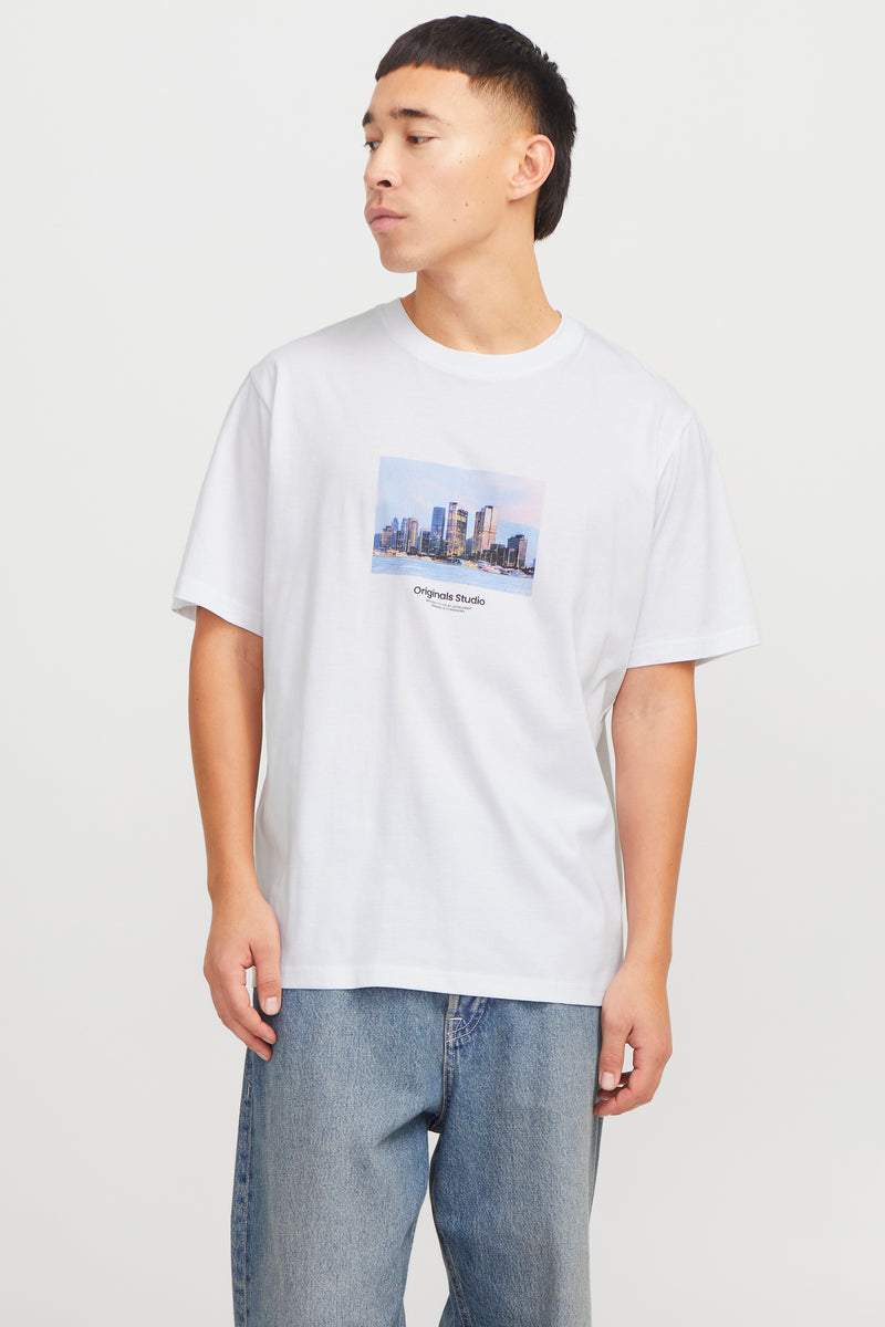 T-shirt à manches courtes - blanc