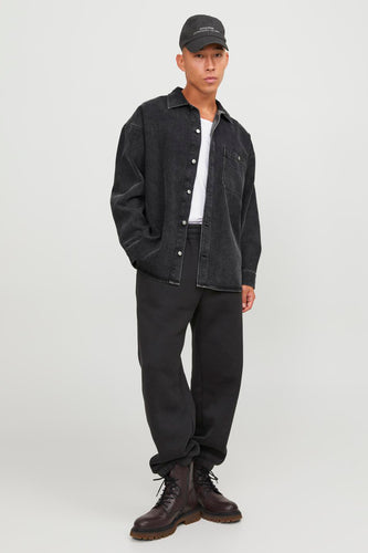 Chemise en jean - Gris