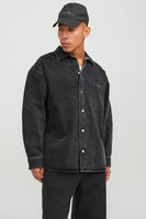 Chemise en jean - Gris