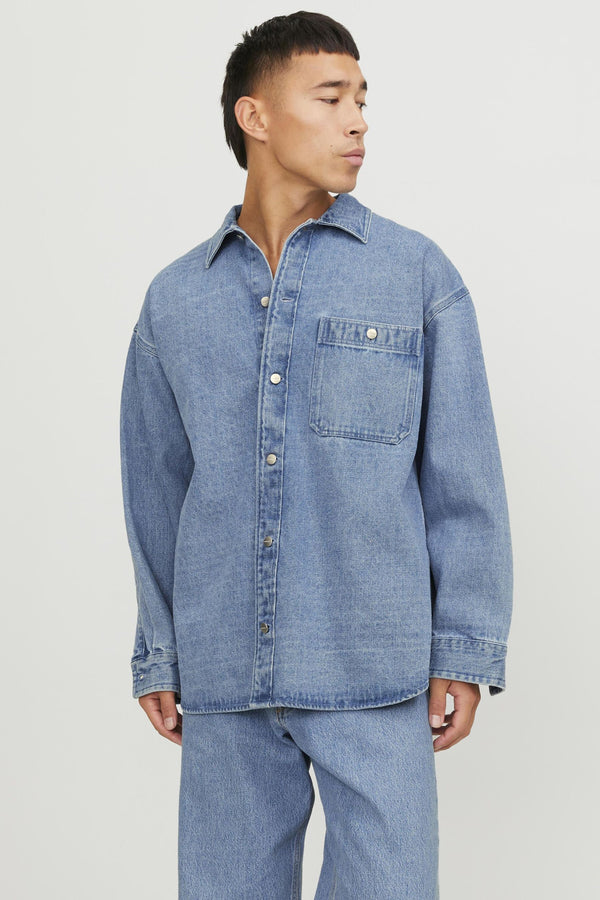 Chemise en jean Mid blue denim - ORIGINALS BY JACK & JONES