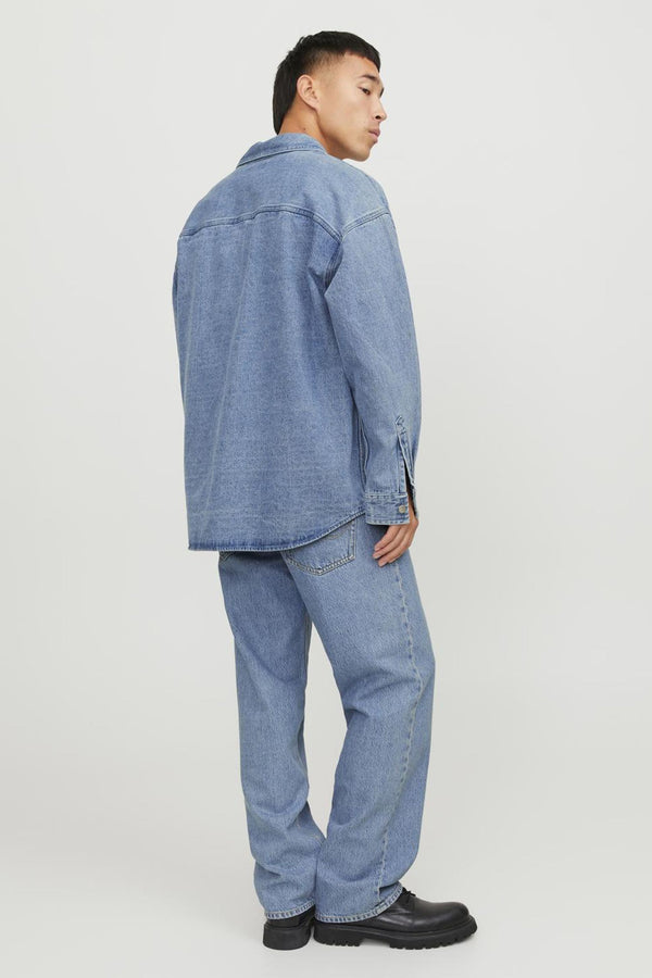 Chemise en jean Mid blue denim - ORIGINALS BY JACK & JONES