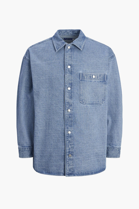 Chemise en jean Mid blue denim - ORIGINALS BY JACK & JONES