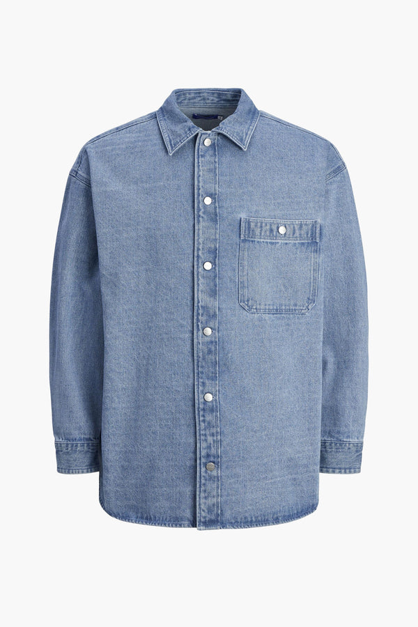 Chemise en jean Mid blue denim - ORIGINALS BY JACK & JONES