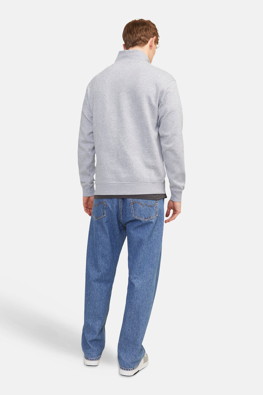 Sweat col O gris - ORIGINALS BY JACK & JONES