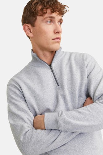 Sweat col O gris - ORIGINALS BY JACK & JONES