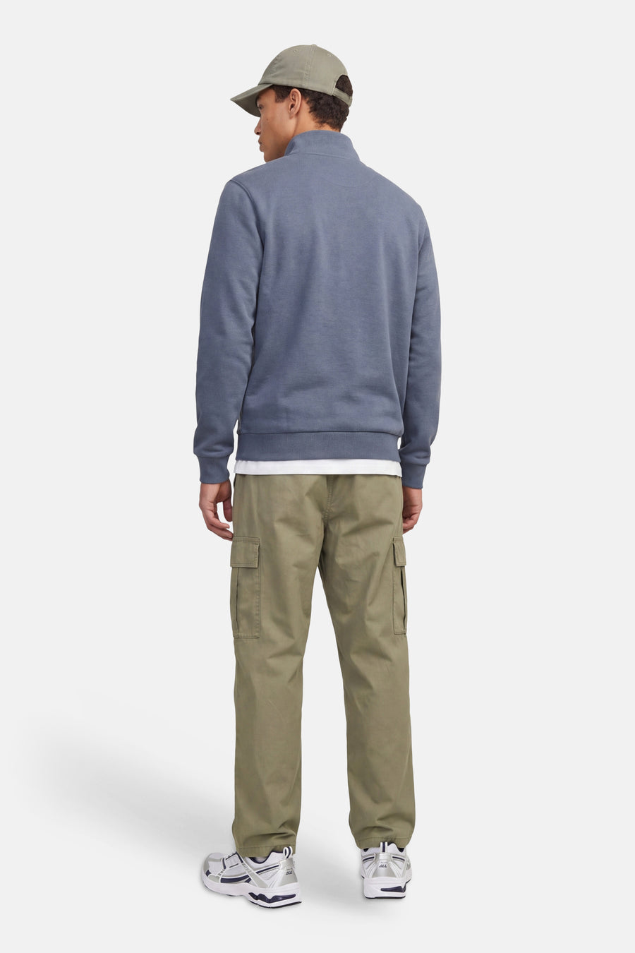 Sweat col O bleu - ORIGINALS BY JACK & JONES