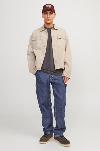 EDDIE CARPENTER - dark blue denim