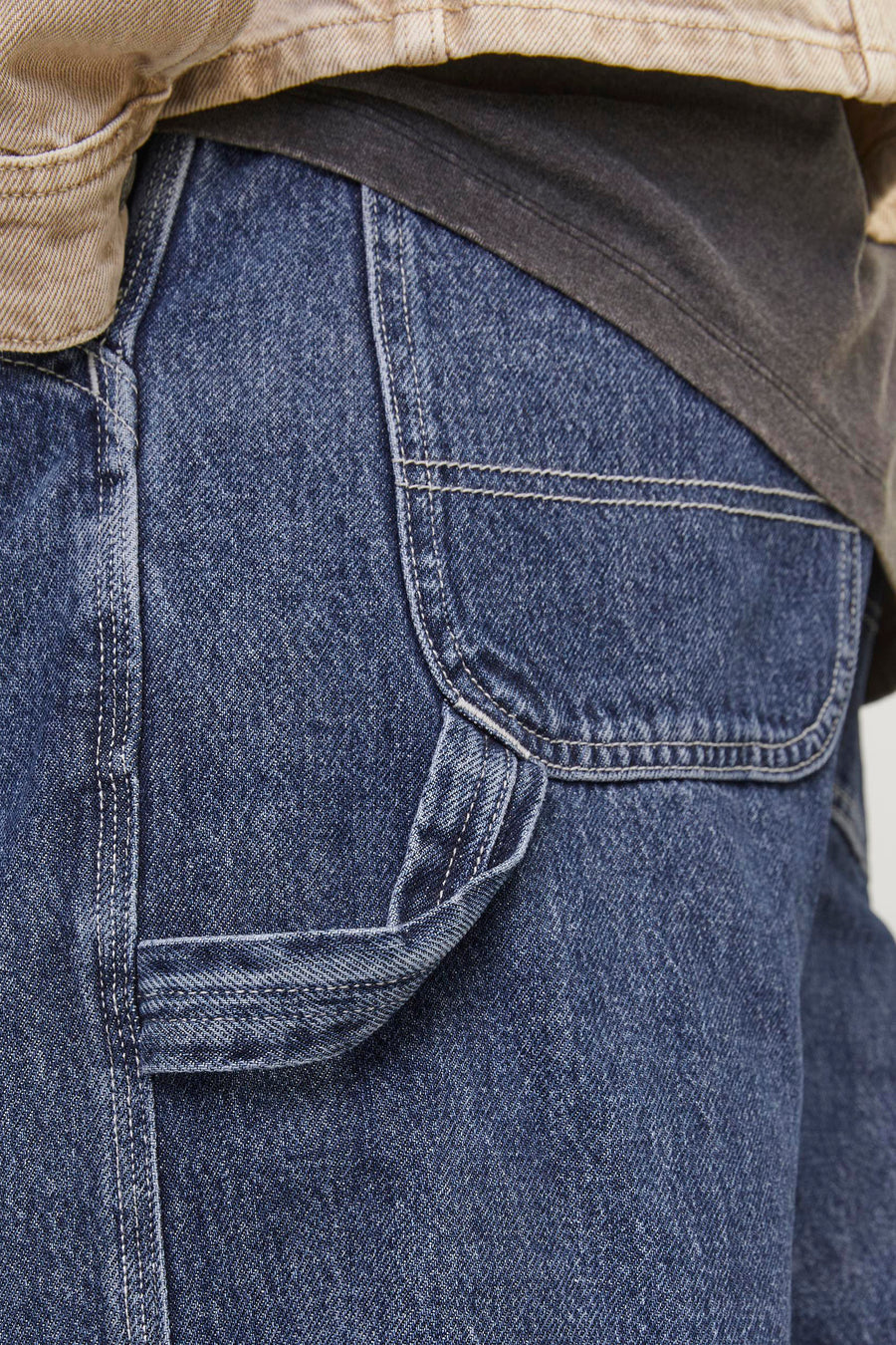 EDDIE CARPENTER - dark blue denim