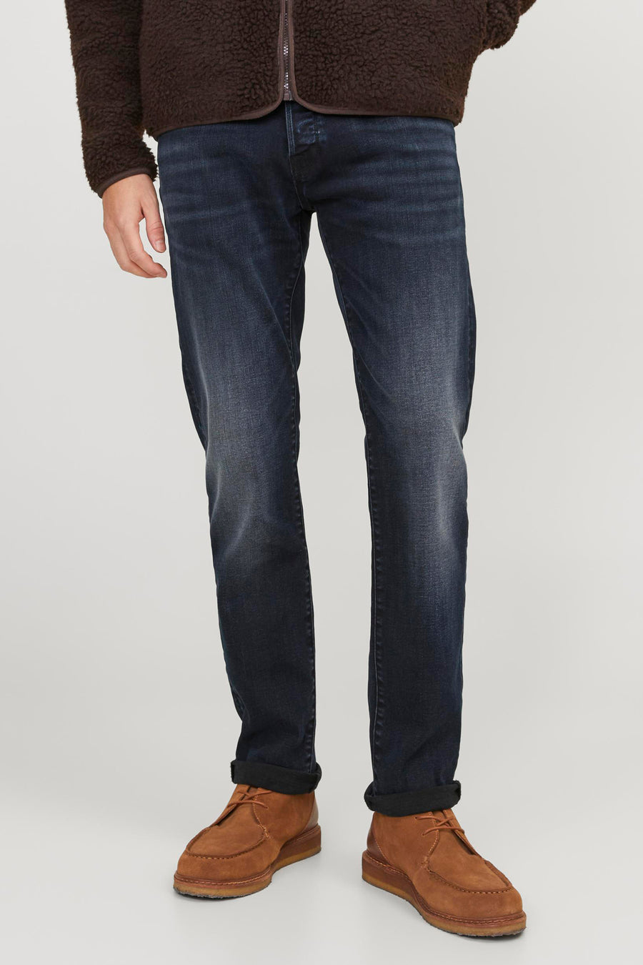 GLENN - blue black denim - JACK & JONES JEANS INTELLIGENCE