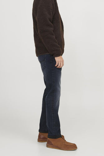 GLENN - blue black denim - JACK & JONES JEANS INTELLIGENCE