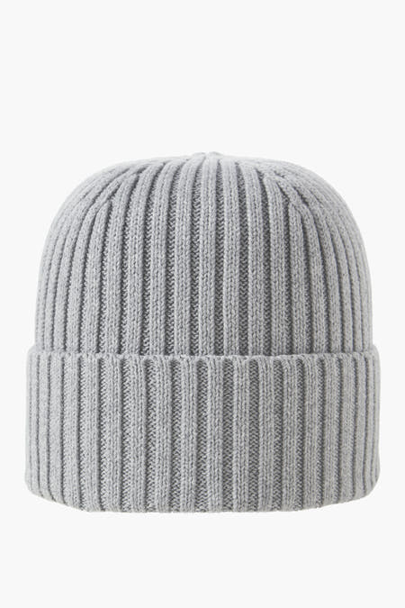 Casquette grise d'ACCESSORIES BY JACK & JONES, texture rayée.