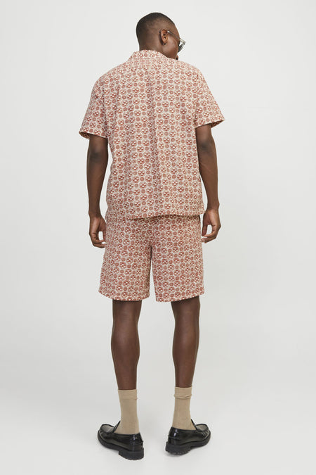 Chemise (manches courtes) Brun - ORIGINALS BY JACK & JONES
